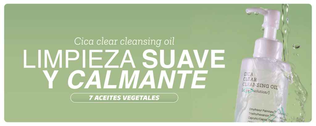 Despídete del Maquillaje Rebelde con el PURE FIT Cica Clear Cleansing Oil de COSRX